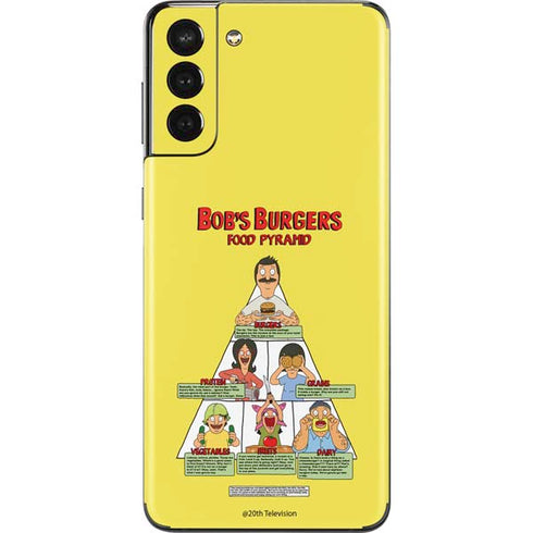 Bobs Burgers Food Pyramid Galaxy S21 Plus 5G Skin